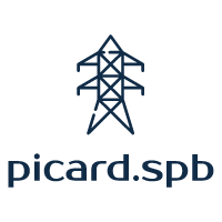 Логотип Picard.spb_Эффективные электростанции